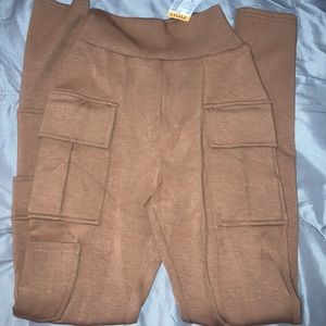 Khaki shapewear leggings